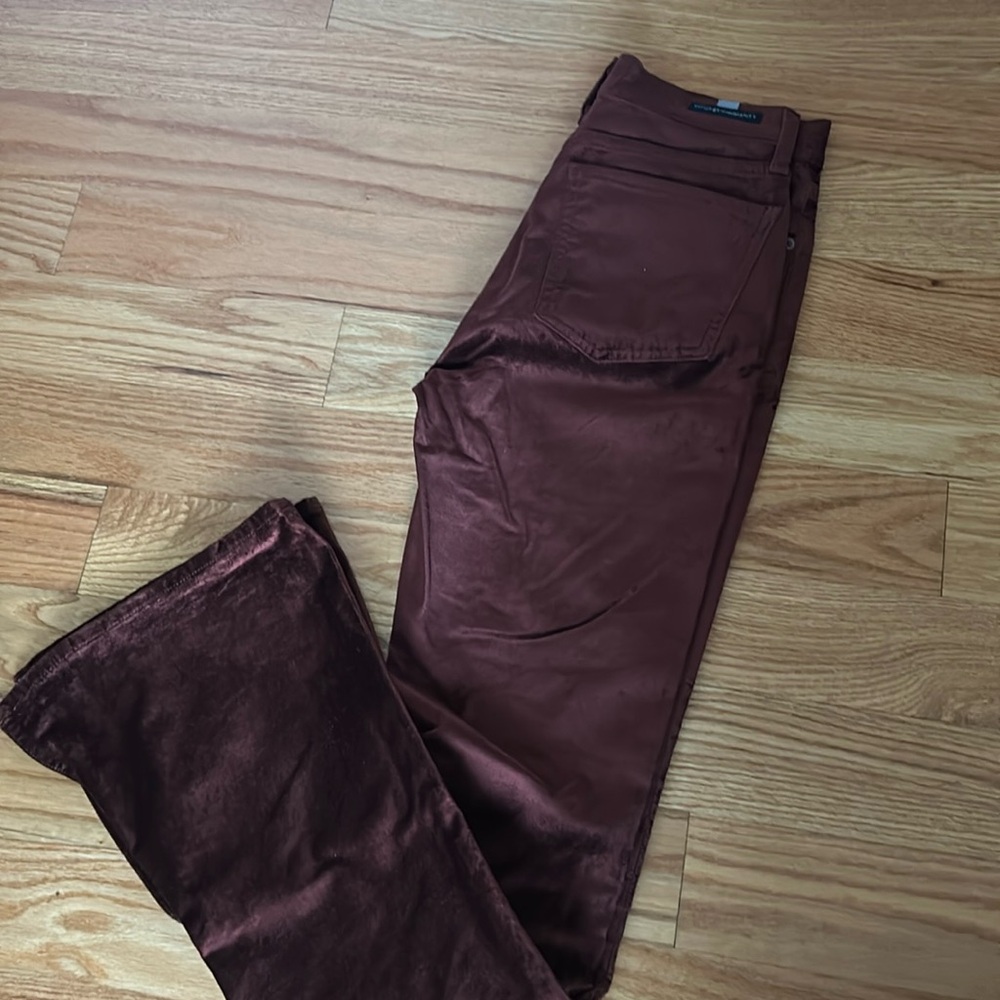 Citizens of Humanity “Georgia” velvet flare pants